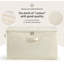 3 Pack Canvas Comforter Storage Bags for Clothes & King Comforters, Natural-665084630