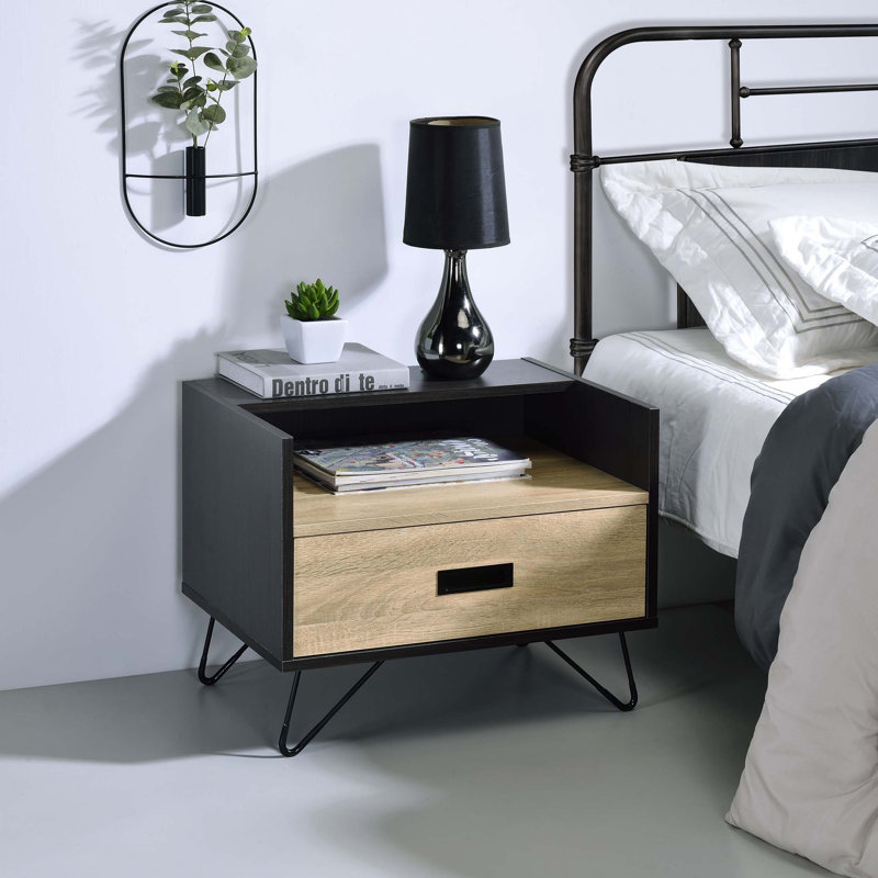 Nightstand with 1 Drawer