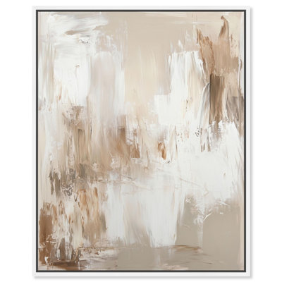 Latte Layers I Canvas by Art Remedy