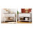 45.25'' Solid Wood Top Console Table