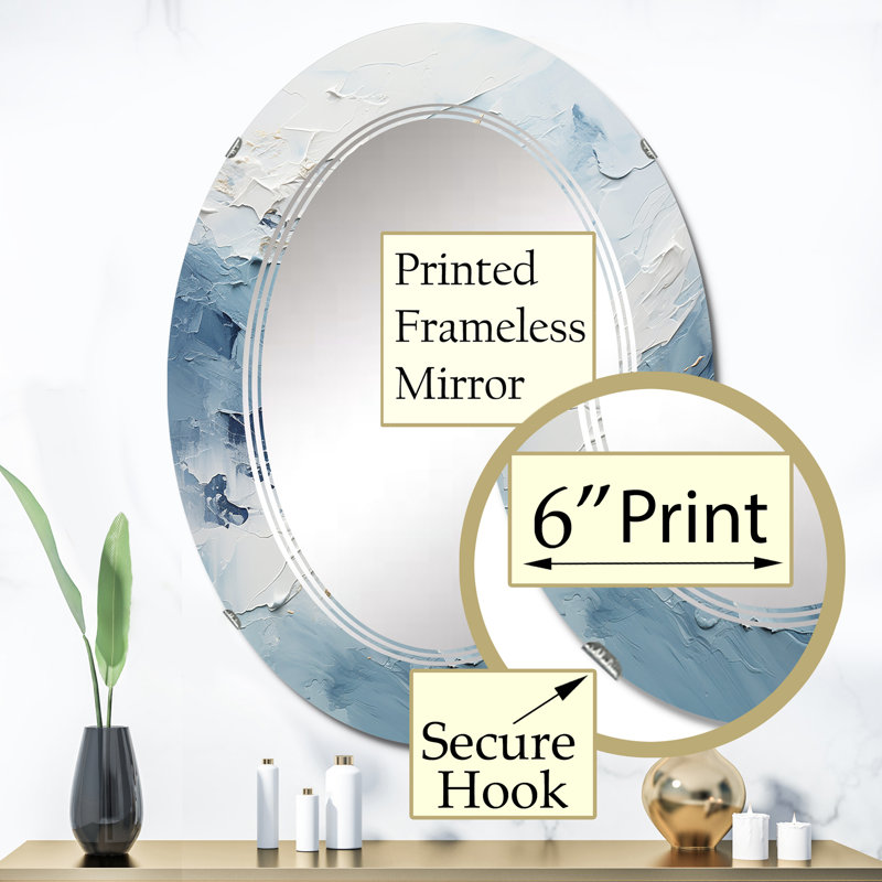 Miroir mural Haynoski, 36 po x 24 po