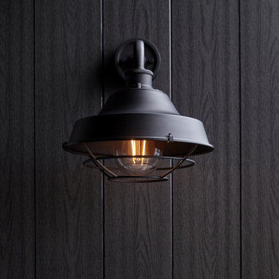 Harue 15.5cm H Outdoor Barn Light