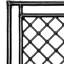 X & Diamond Low Profile Platform Bed-41692150-41692152
