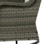 Ensemble de conversation extérieur en osier 2 personnes avec coussins pour terrasse, porche, jardin Mapleview-992330642-992330643