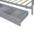  Pine Wood Storage Bed with Integrated Desk | 3 Drawers & Side Compartments | Charging Ports | Slat Support (No Box Spring Needed) | Ideal for Small Bedrooms-2110423313-2110423312