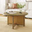 Table basse en rotin et bois Aylen
