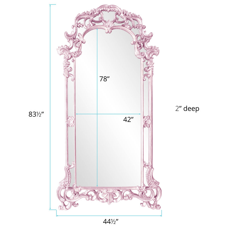 Anika Classic Resin Full Length Mirror, Lilac