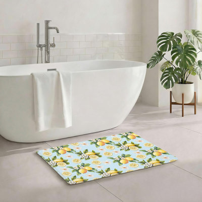 Tapis de salle de bain lavabo antidérapant 20 po x 32 po IN Fluffy
