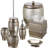 Creative Scents Dublin Silver Toilet Brush and Holder