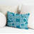Paisley Outdoor Reversible Throw Pillow-86935996