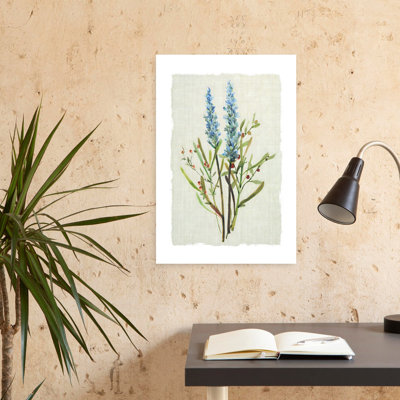 Art mural floral minimaliste Honeybloom Botanical II