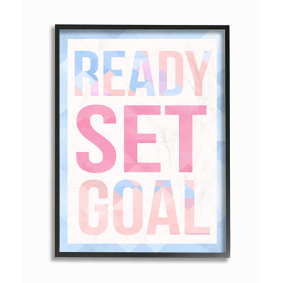 « ready set goal », art mural