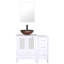 Ensemble de meuble-lavabo simple 3 po avec lavabo vasque, robinet, bonde 3 po 3-64791114