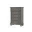 Commode verticale avec boutons décoratifs et pieds en oignon-831244083