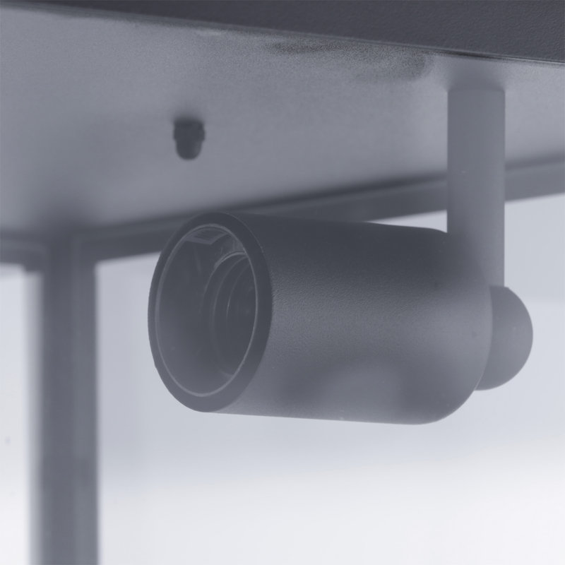 Burns Glass Flush Mount
