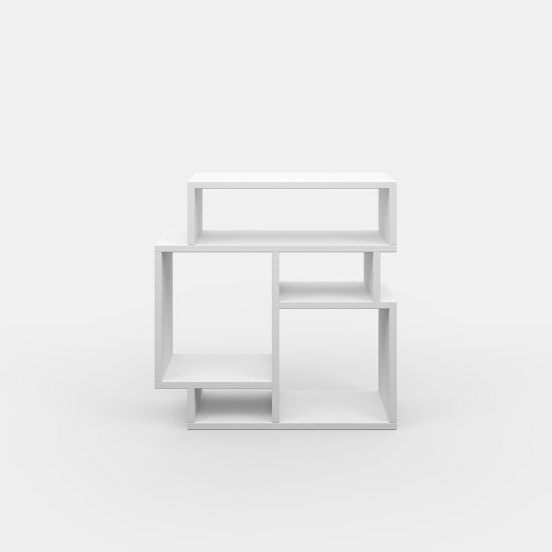 Nysa End Table, White