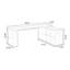 Bureau rectangulaire en bois massif brun noisette-1145623490-1145623494