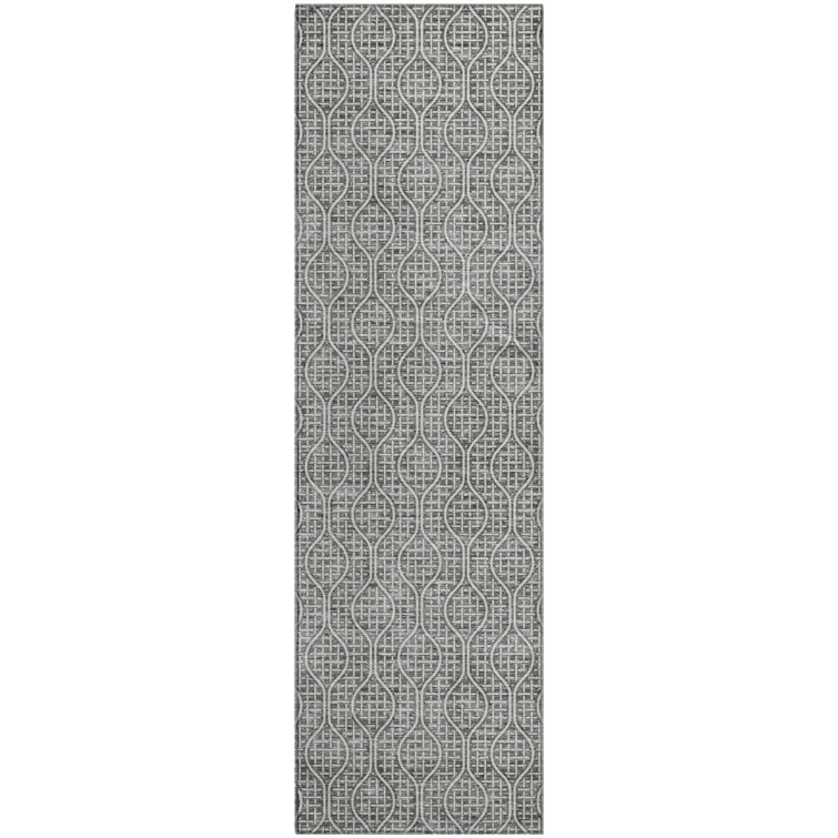 Premium Machine Washable Prisco Gray Rug