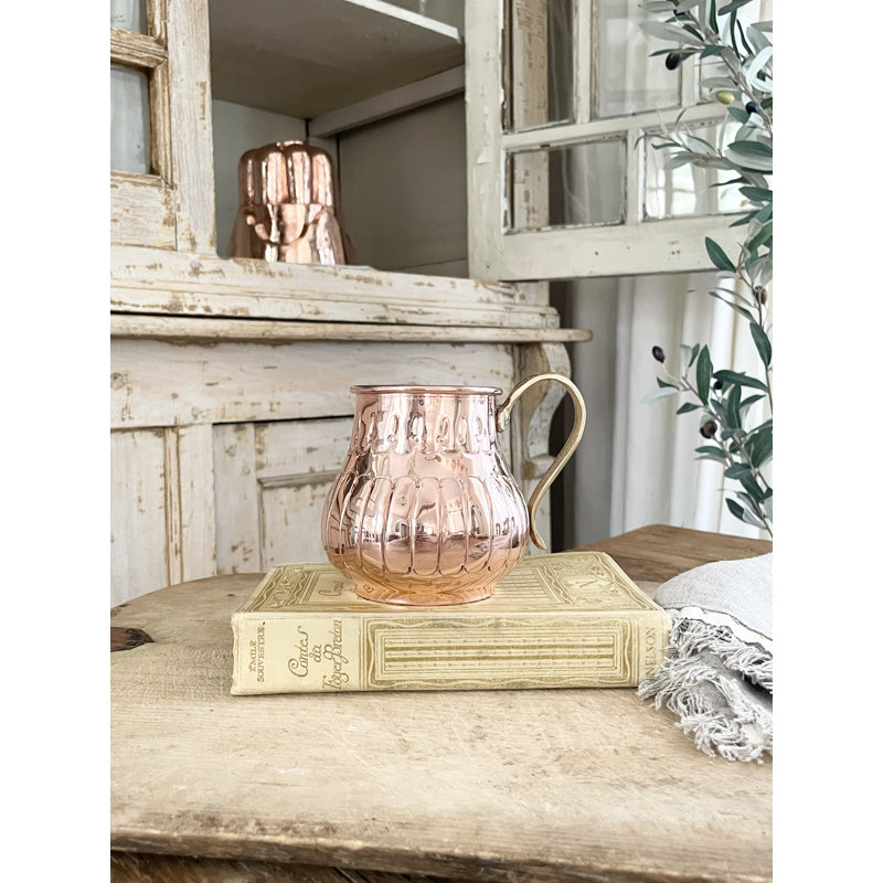 Bougie en pot parfumée d'inspiration rétro