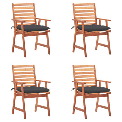 Teak Armchair with Cushion