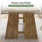 70.9-Inch Long Solid Wood Executive Desk, Farmhouse Office Computer Desk With Sturdy Wooden Legs