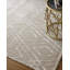 Metro-Velvet Geometric Area Rug in Light Beige-25180931