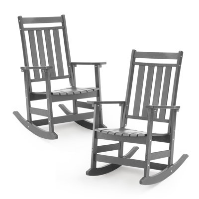Chaises berçantes pour l'extérieur Hdpe