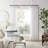 Cambria Designer Series Premium 1-1/8 in Larger Dia. Non-Adjustable Curtain Rod and Designer Brackets-99470100-99470097