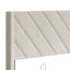 PLATE-FORME KING SINGE KING SÉLEVÉE EN VELOURS BEIGE-126672267-126672263