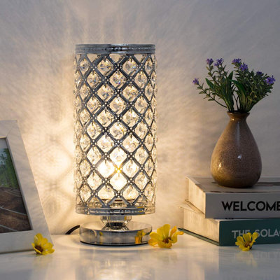 Ensemble de lampes de table 11,4 "argent