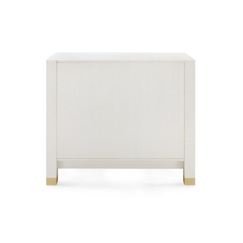 Camden Large 4-Drawer, Sand White