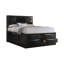 Ensemble de chambre à coucher avec rangement 4 pièces Rodnecia Anastasie-1169610329