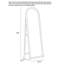 Miroir pleine grandeur de style nordique-1044303428