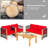 Ishai Acacia 4 - Person Patio Conversation Set with Cushions