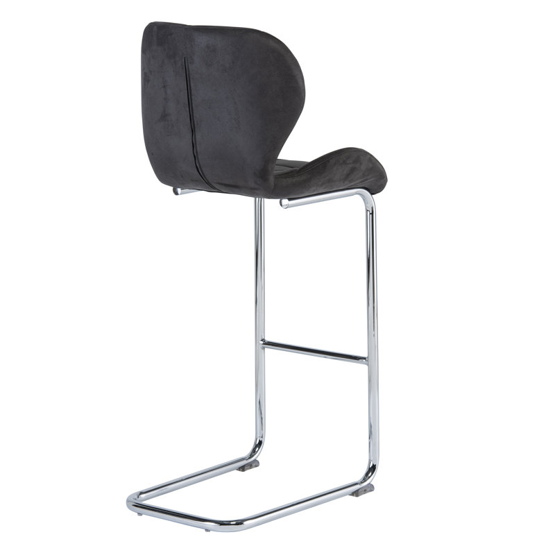 Nikhil 75cm Bar Stool, Grey