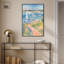 Voile à l'extérieur de la toile, art mural côtier vibrant par Art Remedy-104321720-111695357