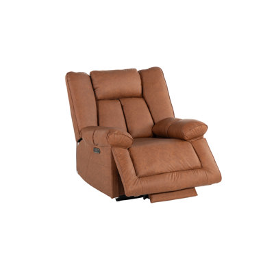 Fauteuil inclinable électrique de grande taille avec double moteur, appuie-tête électrique, capacité de 181 kg, chargement USB-C