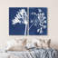 Cyan Flowers Set Set by Oliver Gal-1580755851-1580755857