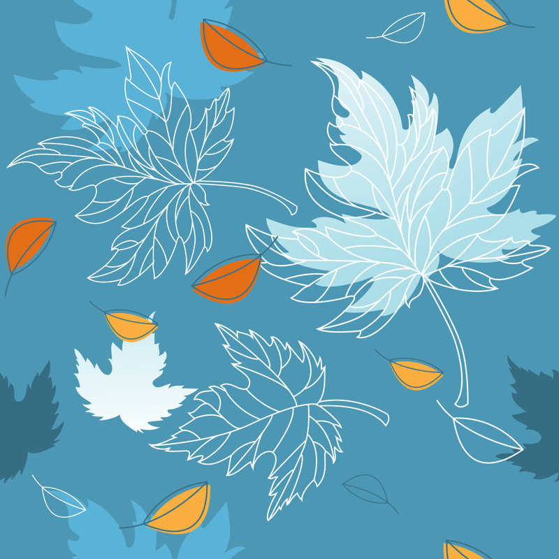 Winter Foliage by P2007 - Wrapped Canvas Print, 91cm H x 91cm W