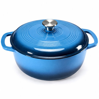 Enameled Cast Iron Dutch Oven with Lid