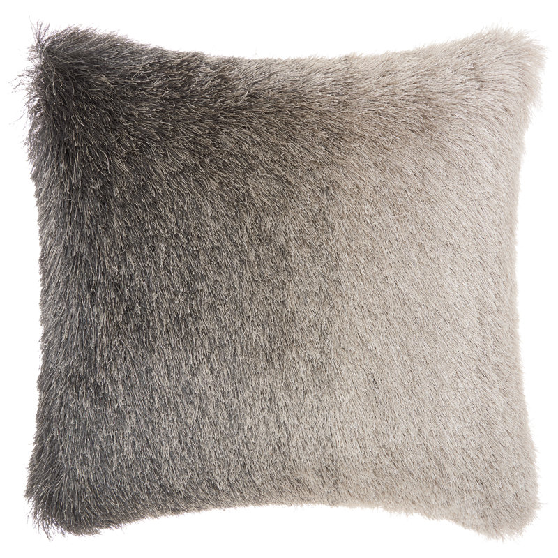 Housse de coussin carré et insert, Anthracite