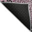 Tapis rose intérieur / extérieur lavable à la machine Claudian ACN1230-103710698
