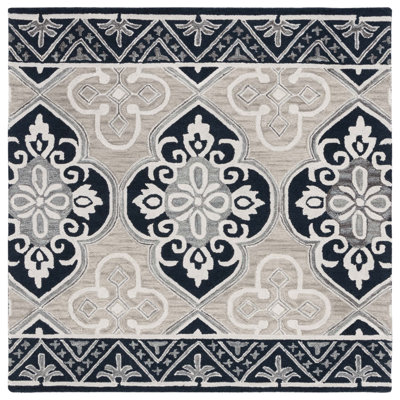 Empris Hand Tufted Wool Geometric Rug