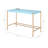 Modern Rectangular Wooden Writing Desk With Usb Port-108215294