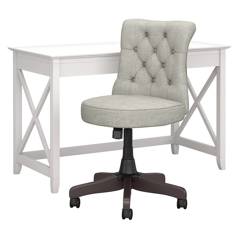 Ovia Writing Desk, Pure White Oak
