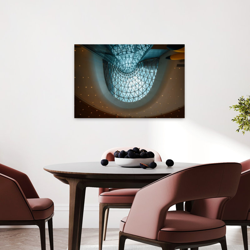 Reproduction d'art géométrique abstraite géométrique, H 24 po x l 36 po
