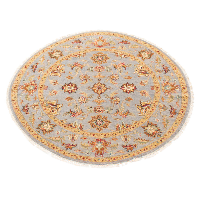 Tapis gris unique de 3 pi 11 po x 3 pi 11 po Jamshidpour