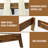 Serenity Premium Solid Wood Bed Frame with Headboard, Scandinavian Signature High Headboard Wood Bed, 800 lb Capacity, No Box Spring Needed, Fits All Mattresses-2009770508-2009448945