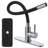 Professional Dual-Mode Pull-Out Kitchen Faucet: 360° Swivel Spout, High-Pressure Stainless Steel, Water-Saving Design Easy Installation for Kitchens and RVs-114247757