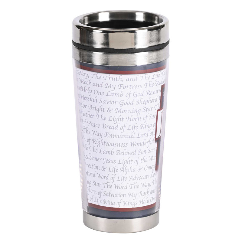 Tasse de voyage noms de Jésus 16 oz